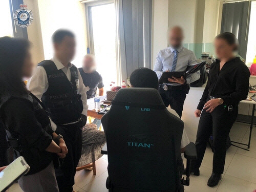 호주에서 검거된 '제2 n번방' 주범 '엘'[서울경찰청 제공]